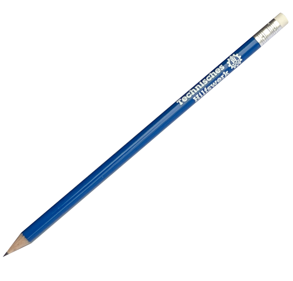 144 Stück THW Bleistift blau