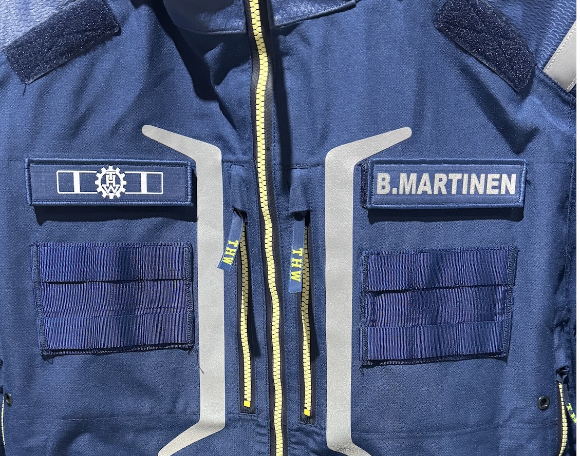 Namensbänder zwei Stück MEA 2.0